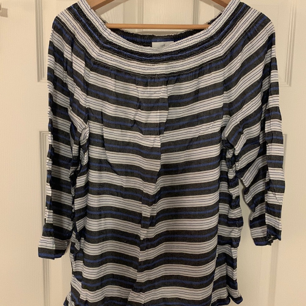 J Jill Peasant Top, Size Large